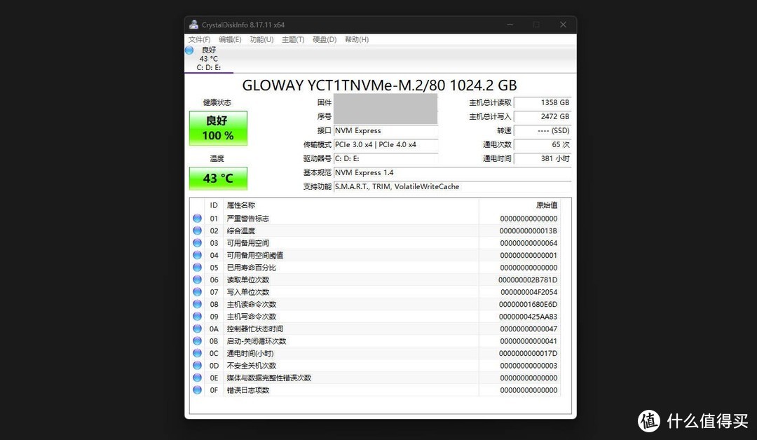 固态硬盘价格回落无望，819元入手光威（Gloway）2TB SSD固态硬盘是冲动还是明智？