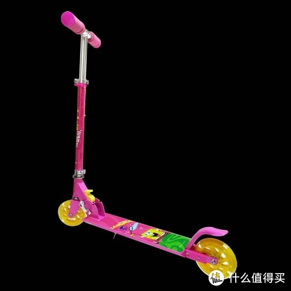 孩子最爱的礼物！海绵宝宝滑板车，炫酷闪光，让宝贝成为小区焦点！