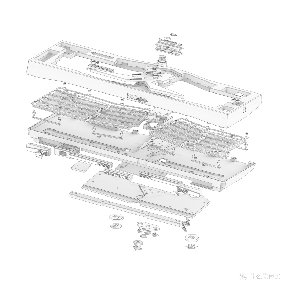 花4888元买一把键盘，确实挺浮夸的丨Matrix faukwaa客制化套件开箱体验