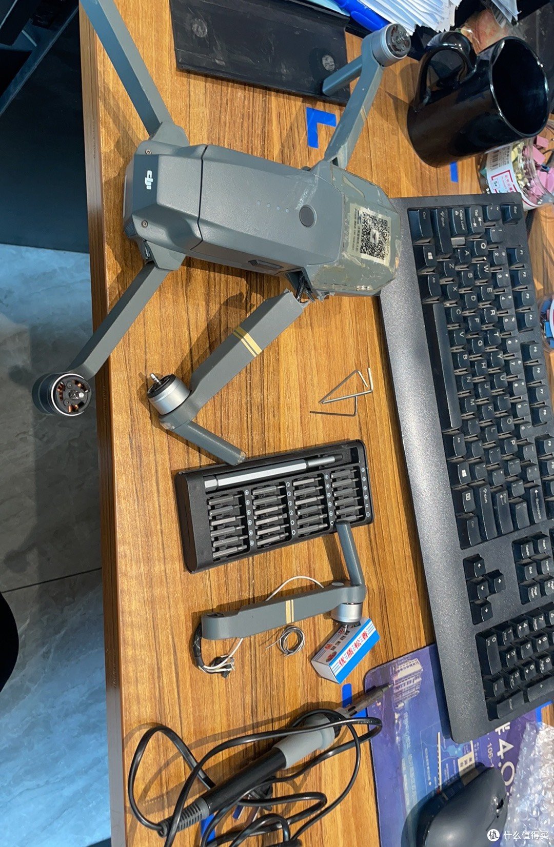 大疆御pro初代更换右机臂