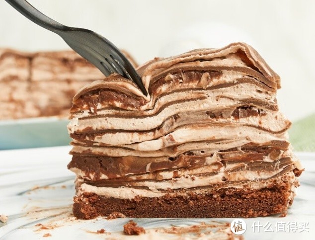 巧师傅榛子巧克力千层蛋糕，细腻醇香让美味倍增