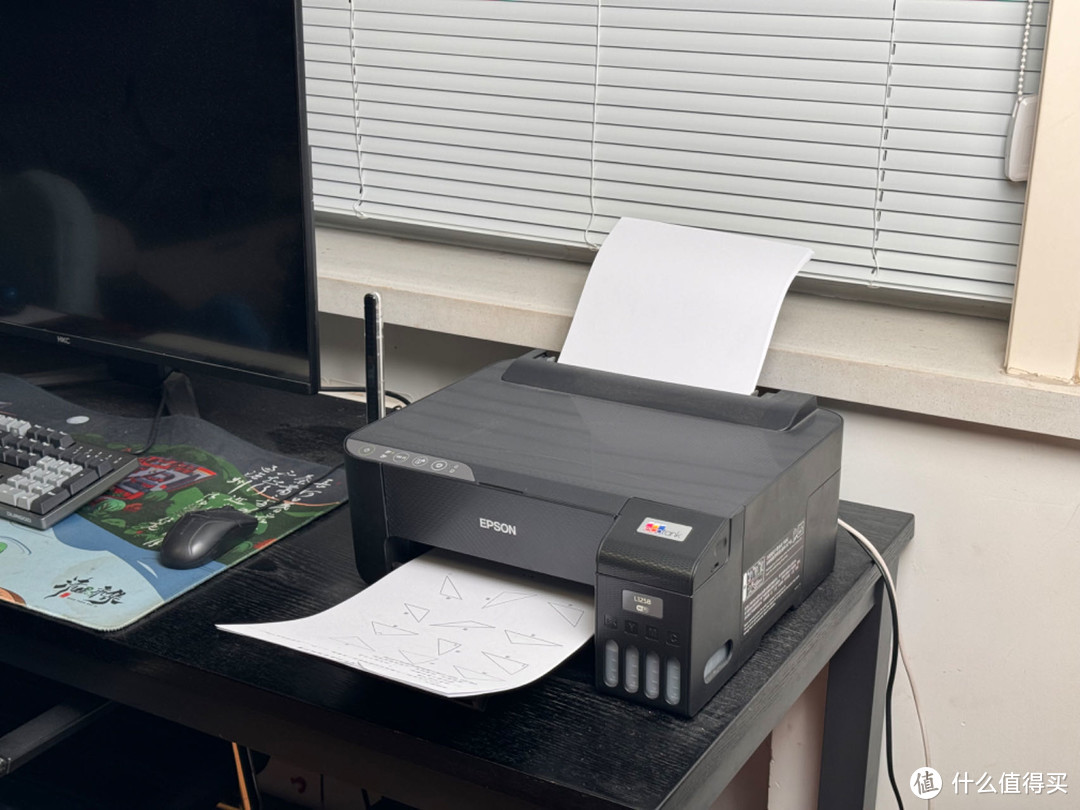 无线打印太方便了，有娃家庭必备的爱普生L1258打印机