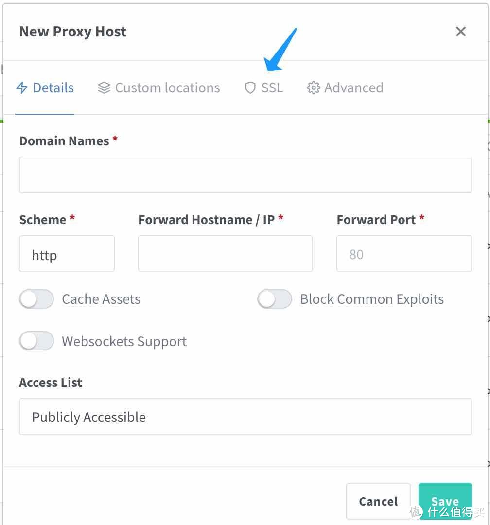 在unraid里装Nginx Proxy Manager实现内部Web服务SSL加密