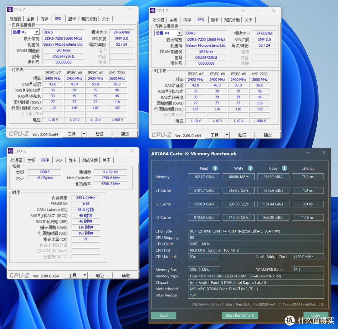 非K的i7-14700性能怎么样，装机配置咋选？搭配B760主板+4070Ti Super+乔思伯TK-3装机实测