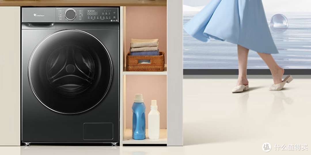 智能洗涤，品质生活的必备之选，小天鹅水魔方滚筒洗衣机