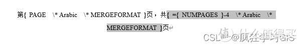 Word添加“第X页 共Y页”正文页码的方法