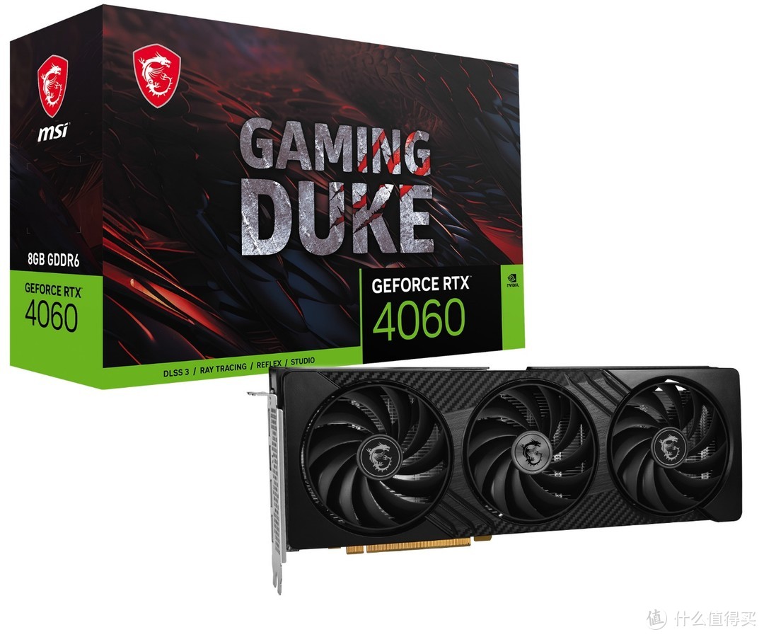 黑龙觉醒 性能卓越！微星RTX 4060 8G GAMING DUKE 3X龙爵显卡王者归来