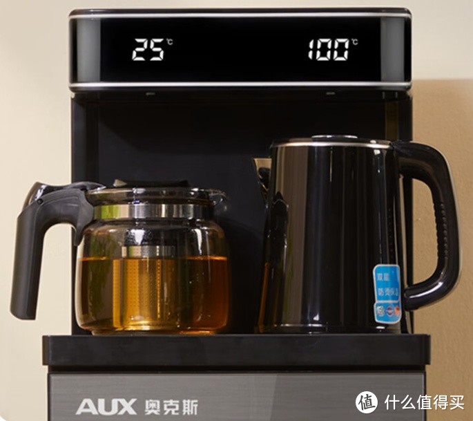 奥克斯（AUX）茶吧机 温热款YCB-58：双分区双显大屏，满足多样需求