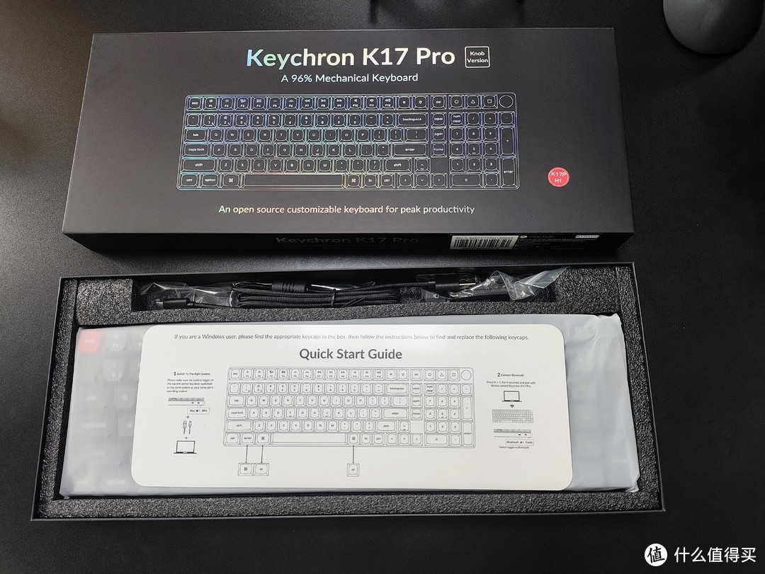 渴创Keychron K17 Pro试用报告