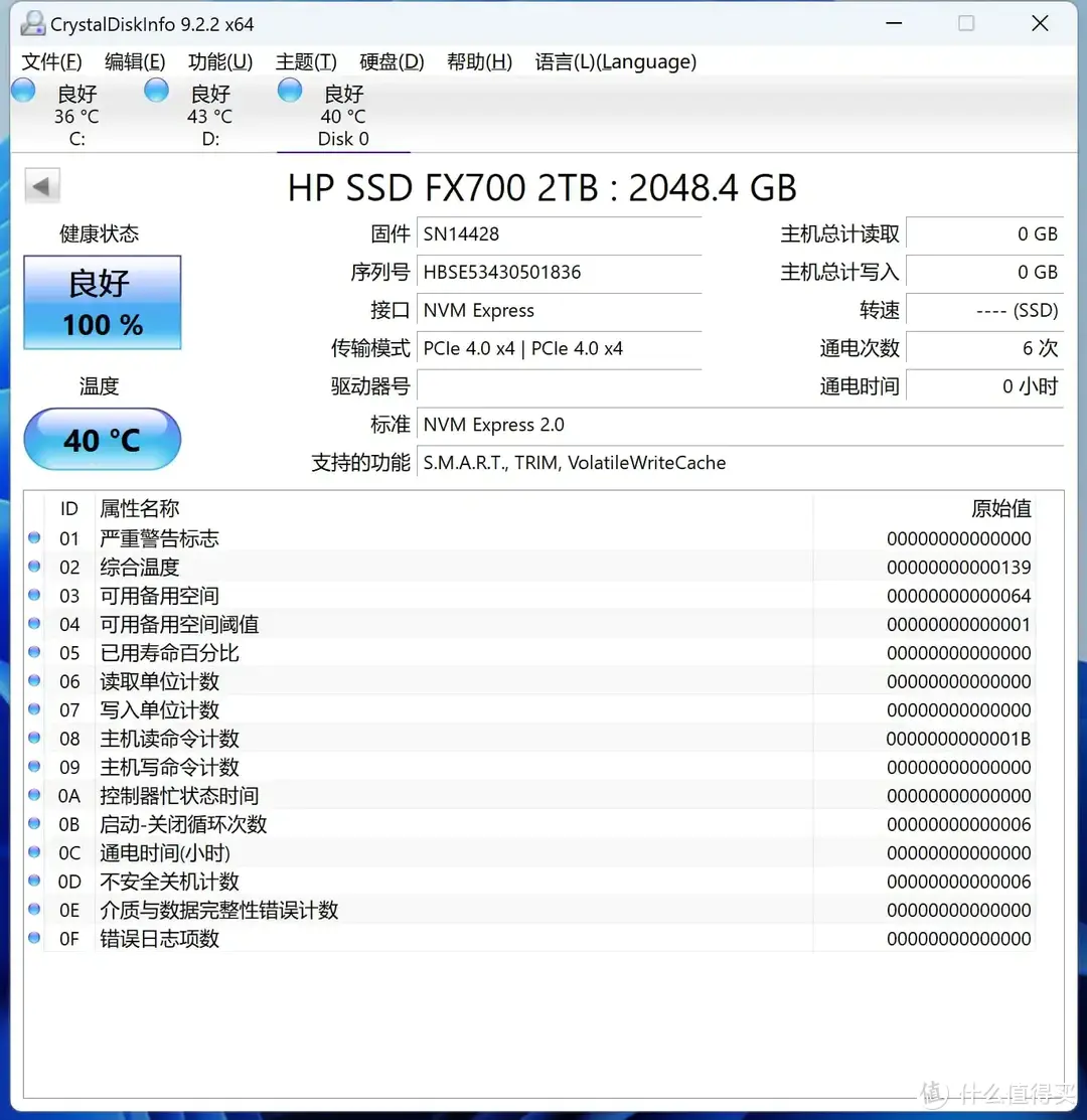 性能与价格双赢，游戏与生产力兼备：惠普HP FX700 2TB固态硬盘测评报告