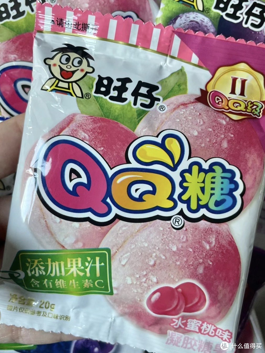 旺仔QQ糖，一款让人无法抗拒的美味糖果。