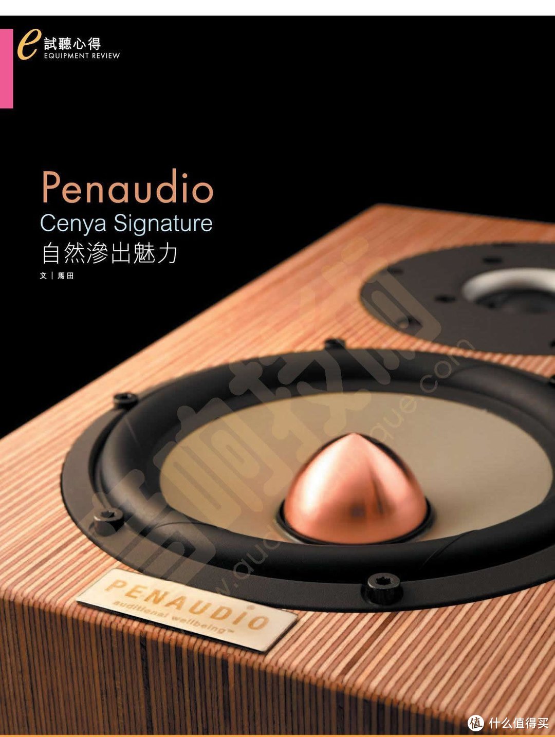 香港《音响技术》评测PENAUDIO Cenya签名版书架箱：自然渗出魅力