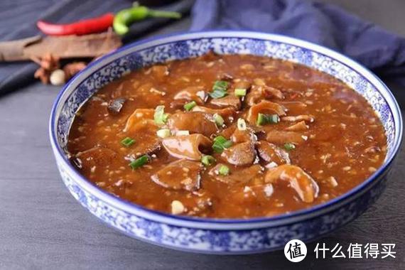 北京传统小吃炒肝，味道香浓，营养丰富