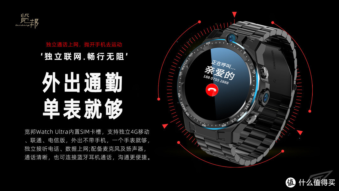 智能穿戴手表领域再添佳作，览邦Watch Ultra让你尽享尊贵体验！