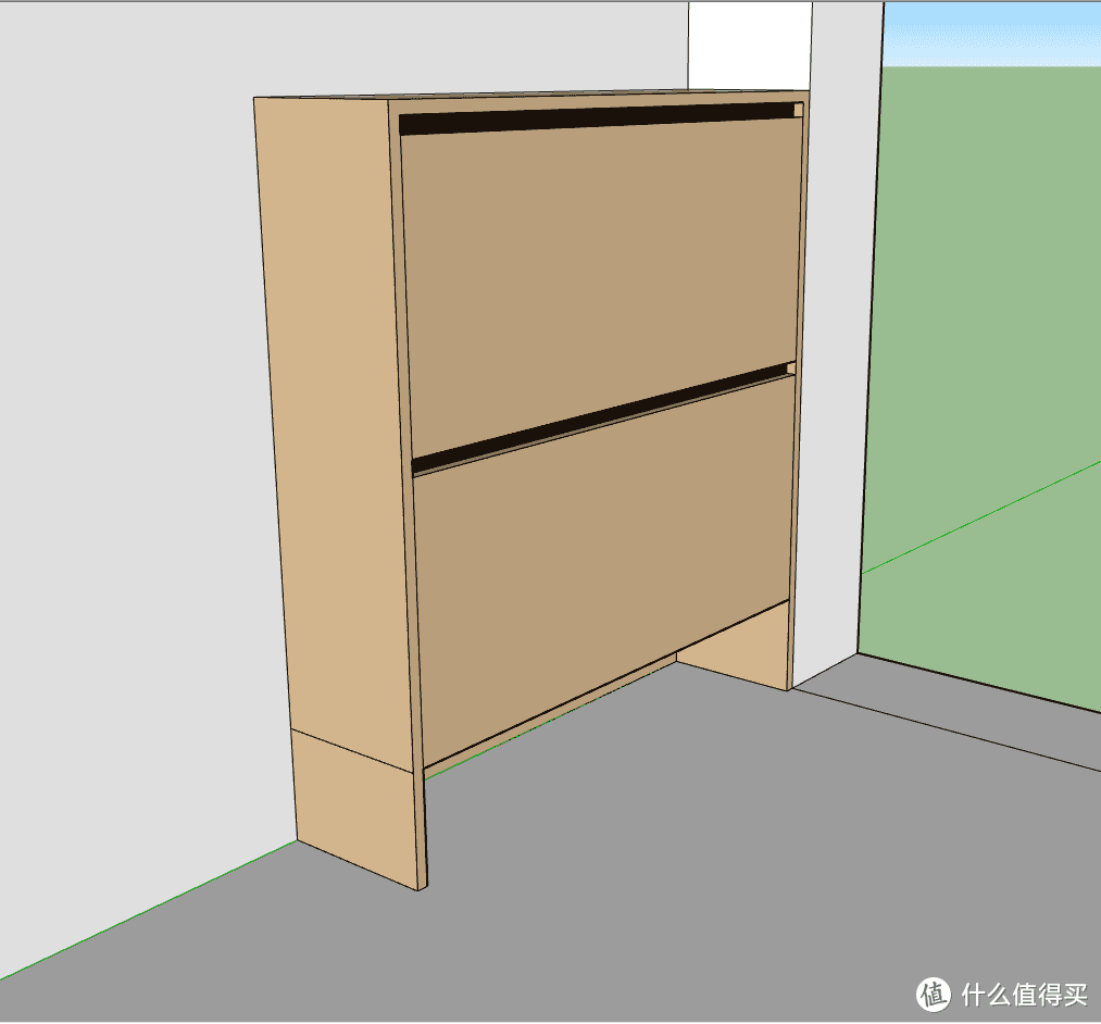 卧底宜家，我做了个加强版“斯多尔”四门鞋柜