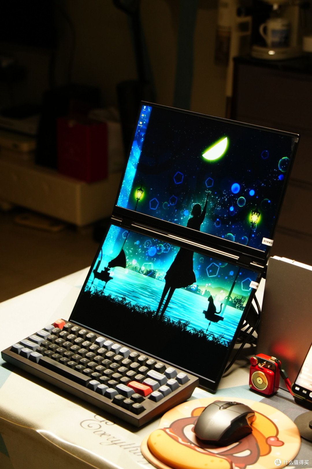 可折叠,双屏,超便携显示器,ehomewei折叠双屏x1体验评测