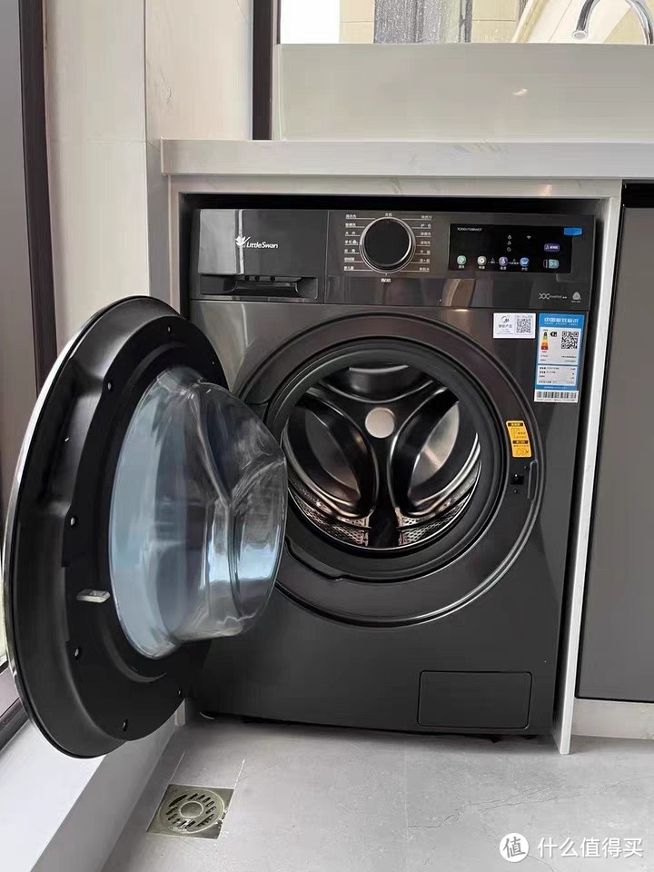 [除菌]小天鹅洗衣机10kg超薄大容量全自动家用滚筒洗脱 TG098