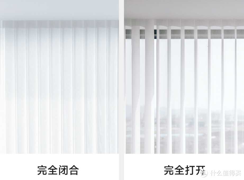 小米有品智能窗帘套装，独立式帘片排布+180°自由调光+1%精准调节开合，多种方式控制