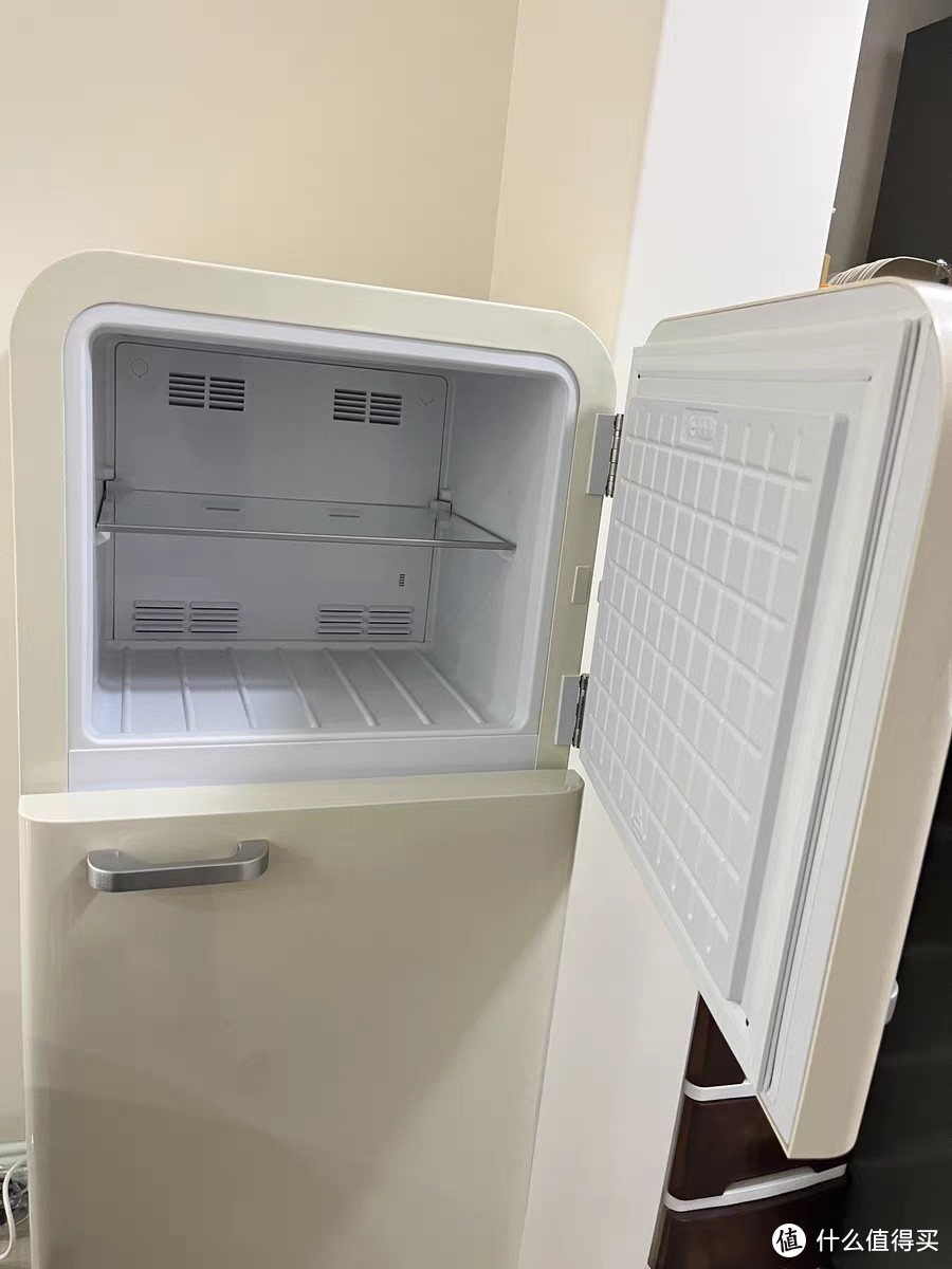 HCK哈士奇双门复古冰箱小香风家用客厅超薄嵌入式小型高颜值可爱