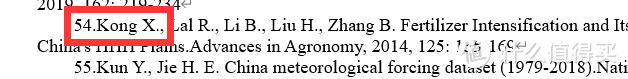 显示中文作者名的第二个字的首字母：EndNote