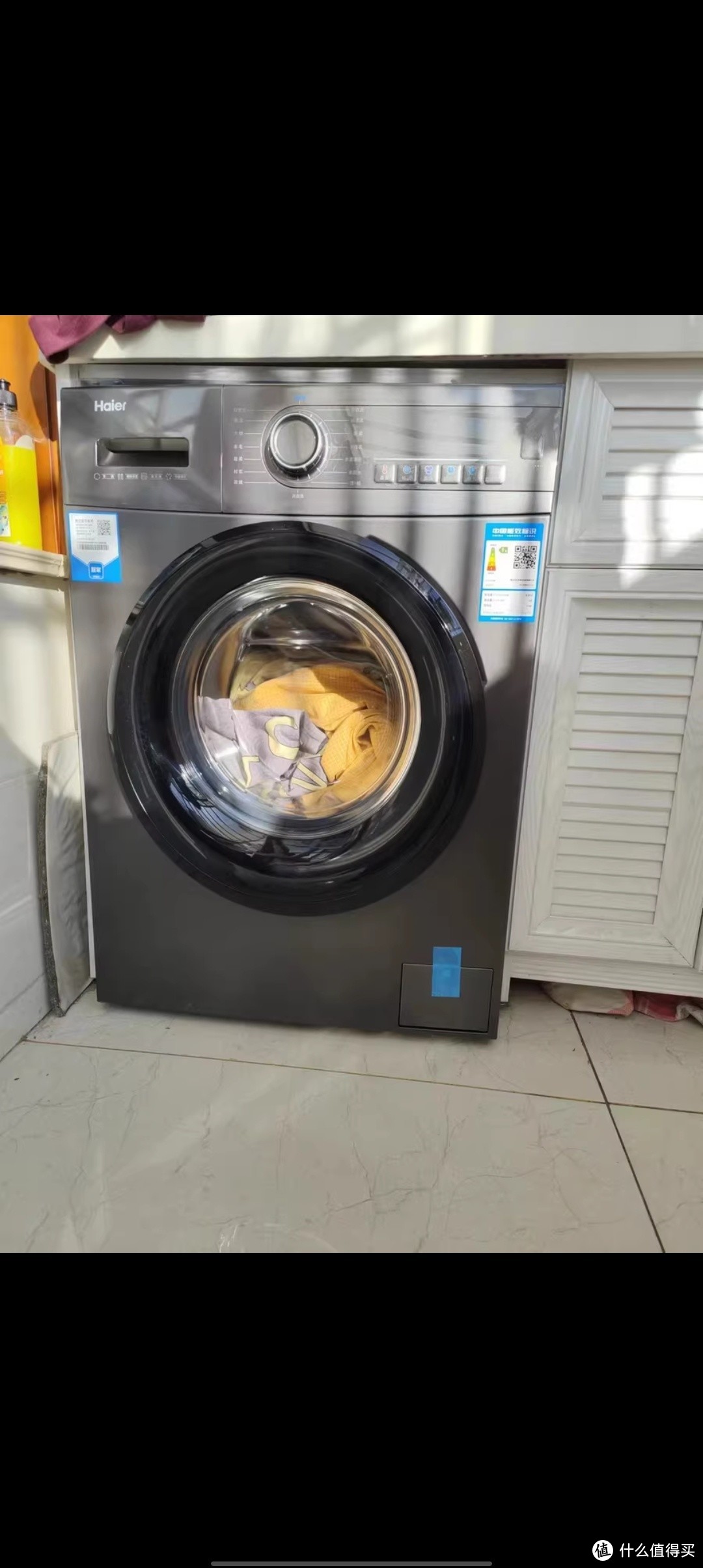 海尔滚筒洗衣机家用全自动超薄10kg大容量洗脱一体除菌变频MATE28