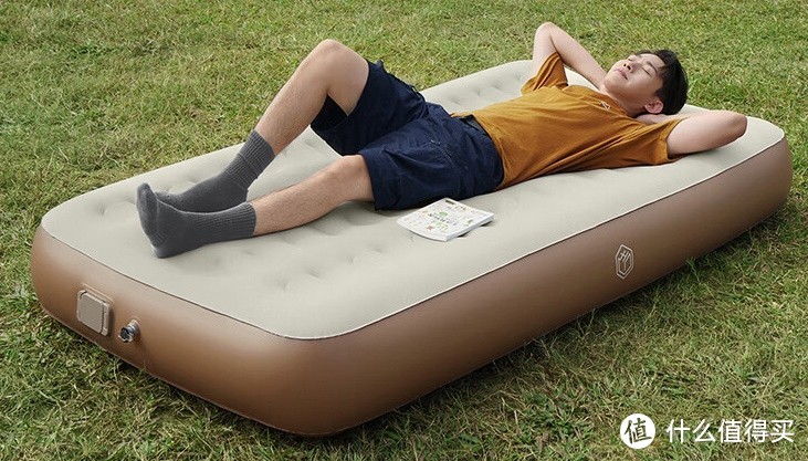 户外露营|享受便利与舒适——京东京造自动充气床垫