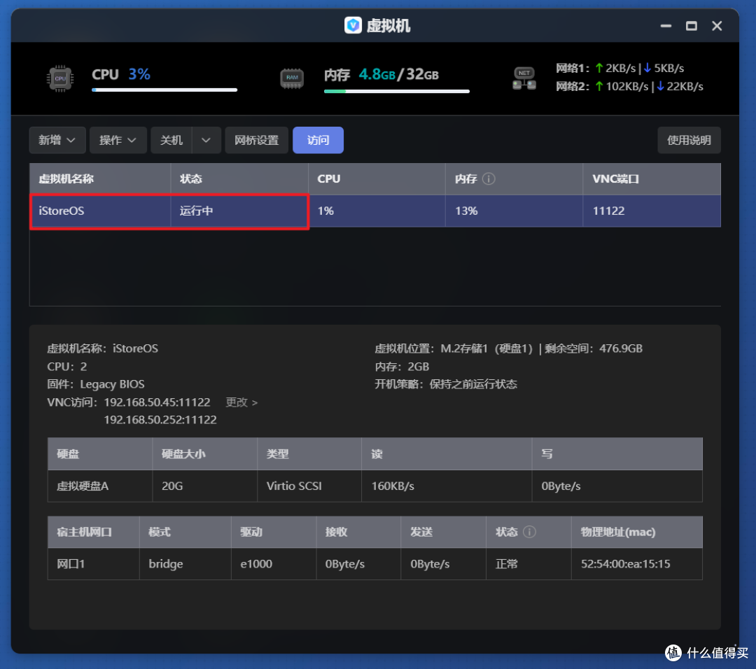 打造Docker完全体, 开箱即用的各类插件 | 极空间虚拟机安装软路由固件『iStoreOS』最新教程