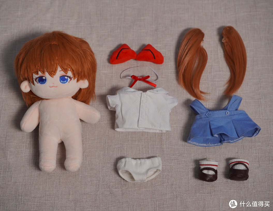 玩模总动员：EVA四小只的“妈妈”初体验，共鸣EVA校服系列棉花娃娃开箱分享