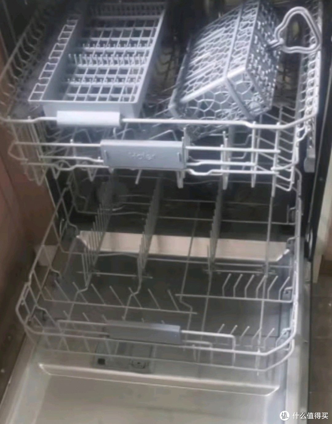 海尔14套嵌入式洗碗机W30 变频一级水效 升降碗篮 分区洗 智能开门速干独立式两用 EYBW142286GGU1