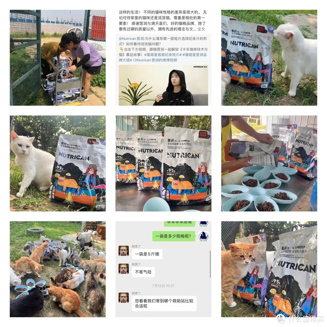 营润宠物食品赠送100袋猫粮