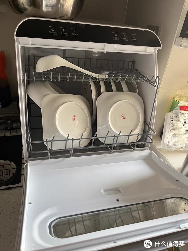 德世厨免安装洗碗机8人套上下双喷淋小型家用台式智能消毒烘干W8