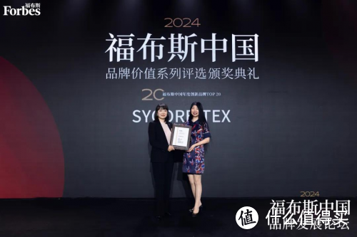 SYCORE-TEX荣耀上榜2024福布斯中国“年度创新品牌Top 20”