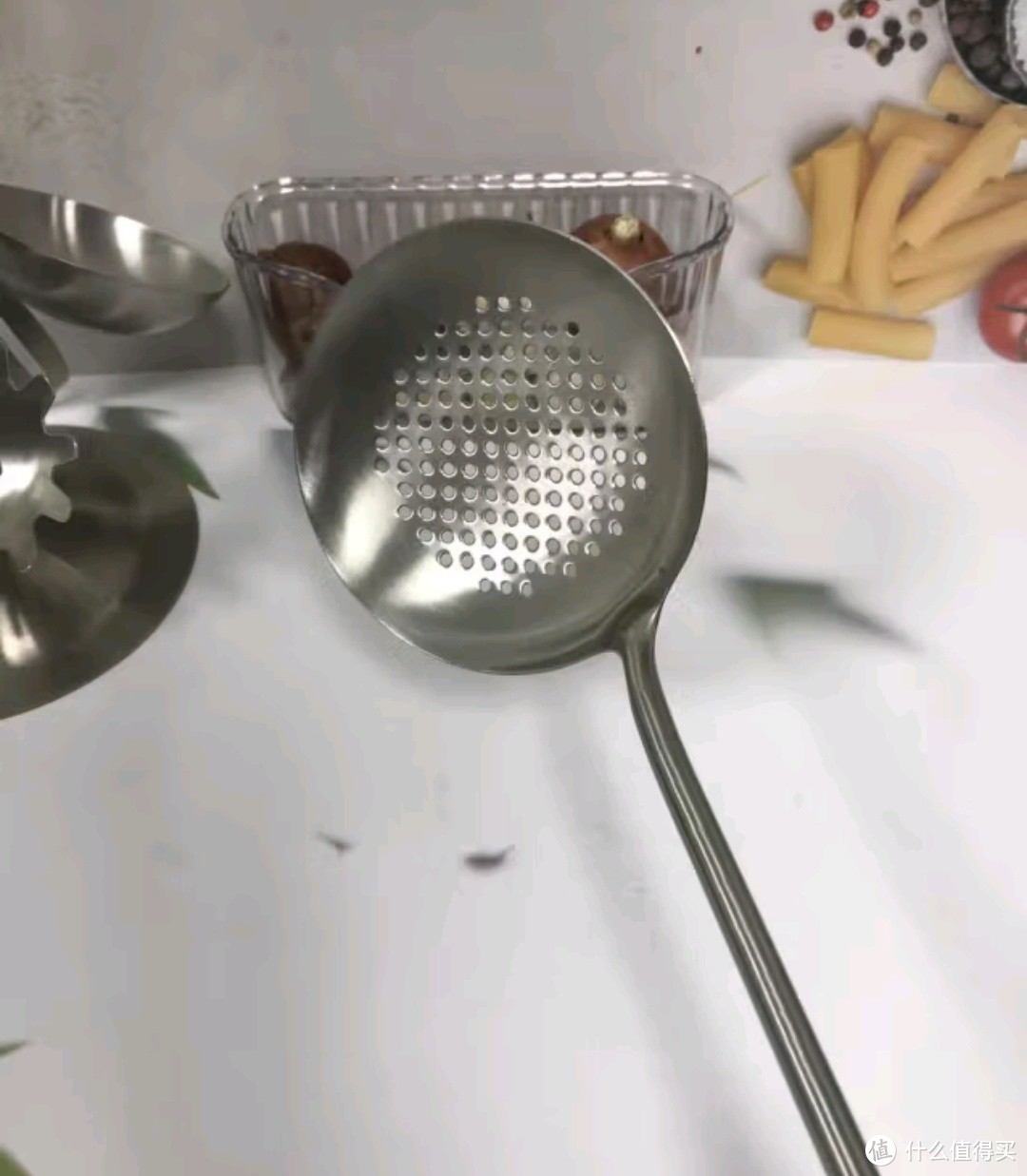 厨房神器秀翻天好物之美厨（MAXCOOK）不锈钢炒铲锅铲汤勺漏勺 