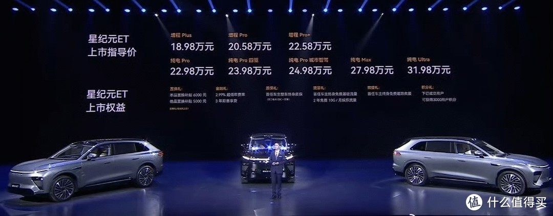 18.98万元起，中大型SUV的狠角色，星途星纪元 ET正式上市！