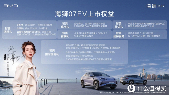 比亚迪发布全新e平台3.0 Evo 首款车型海狮07EV上市 18.98万元起售