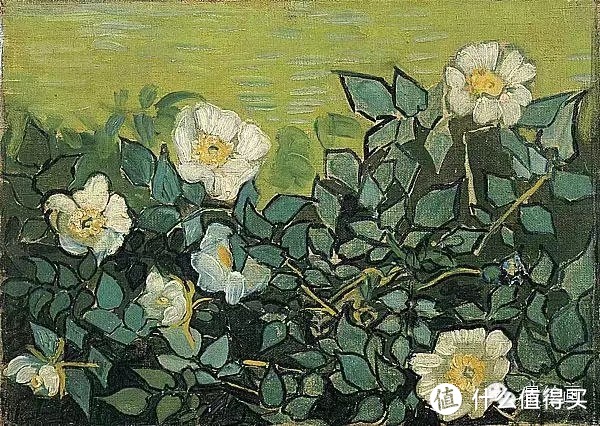 1890  野玫瑰 荷兰阿姆斯特丹梵高美术馆