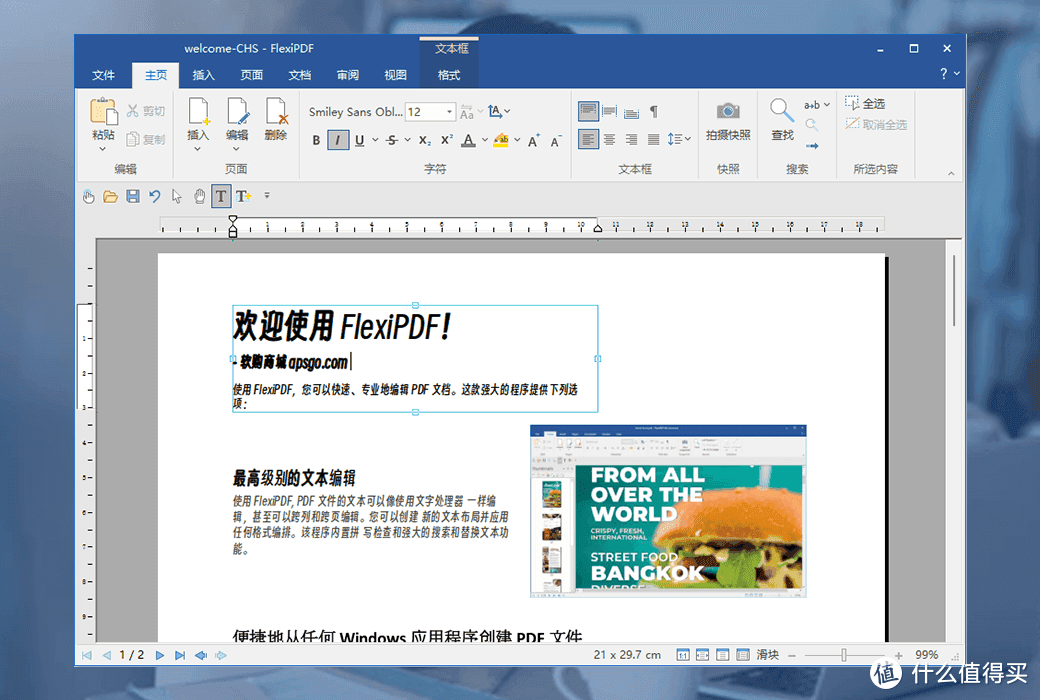 灵活高效，FlexiPDF 2022 —— 您的专业 PDF 编辑伙伴