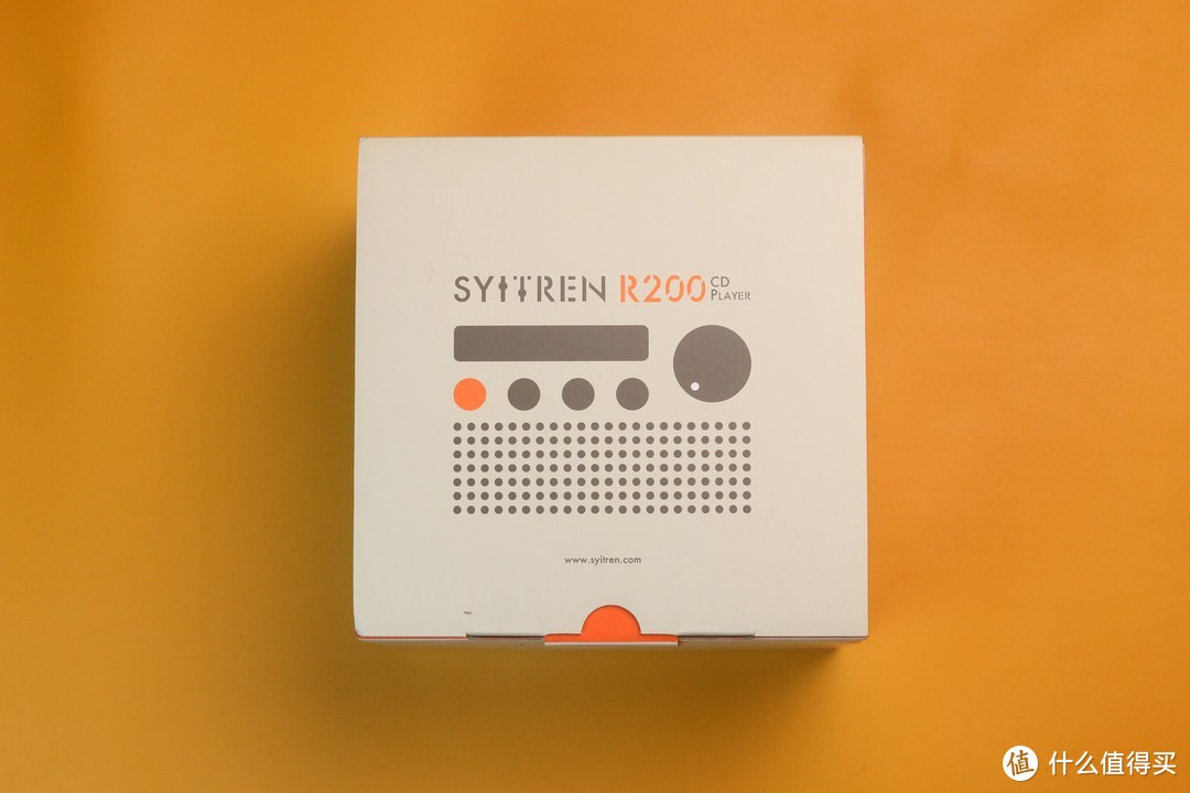 桌面幸福感小摆件，Syitren赛塔林R200 CD播放机