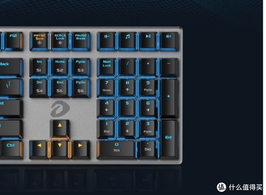 达尔优EK815机械合金版机械键盘 