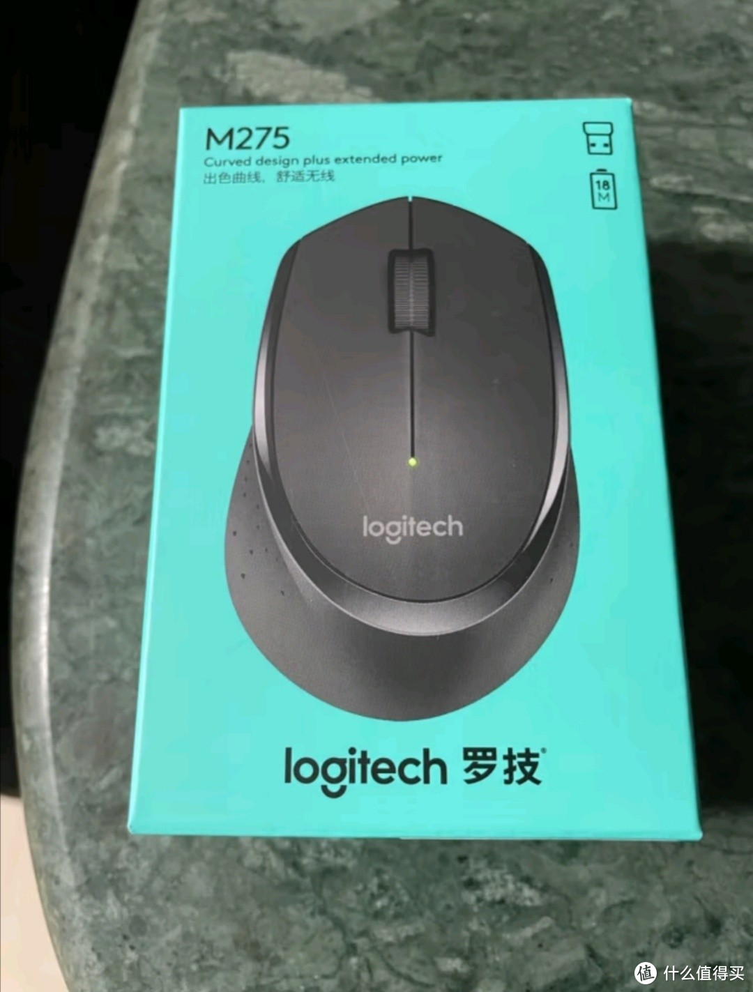 罗技（Logitech）M275 鼠标 无线