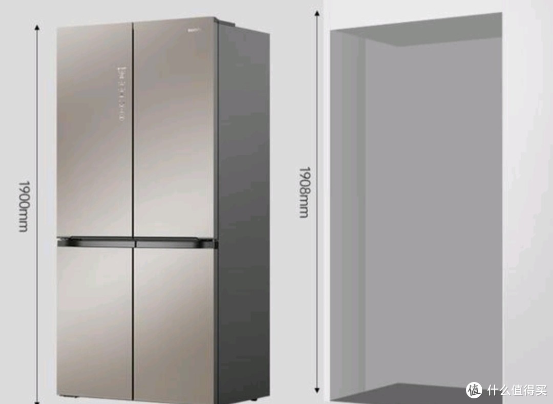 容声WILL养鲜平嵌系列560升十字对开四开门超薄嵌入式冰箱家用一级变频底部散热BCD-560WKK1FPGZA