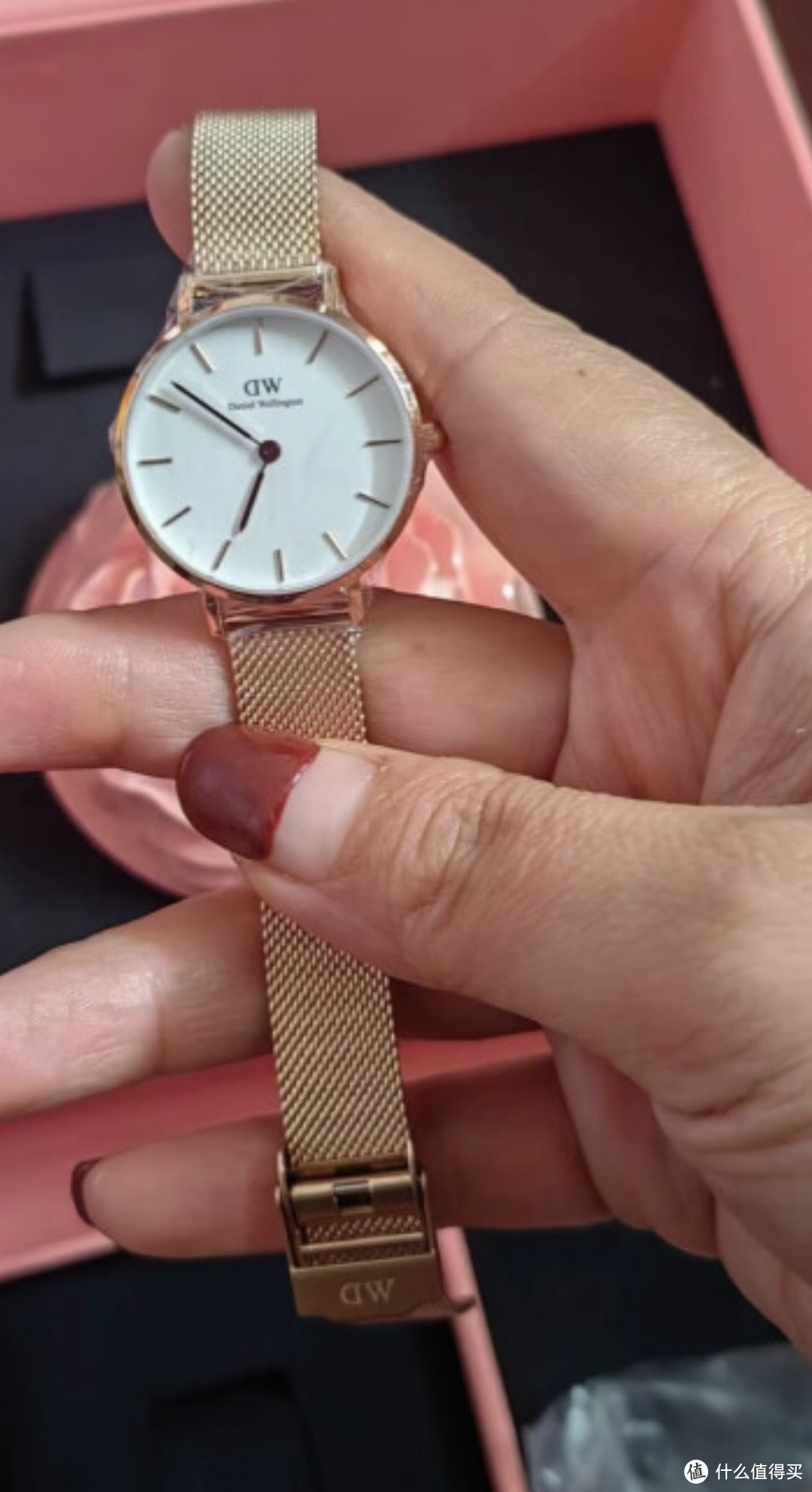 丹尼尔惠灵顿（DanielWellington） DW女表简约腕表28mm白盘石英表520礼物