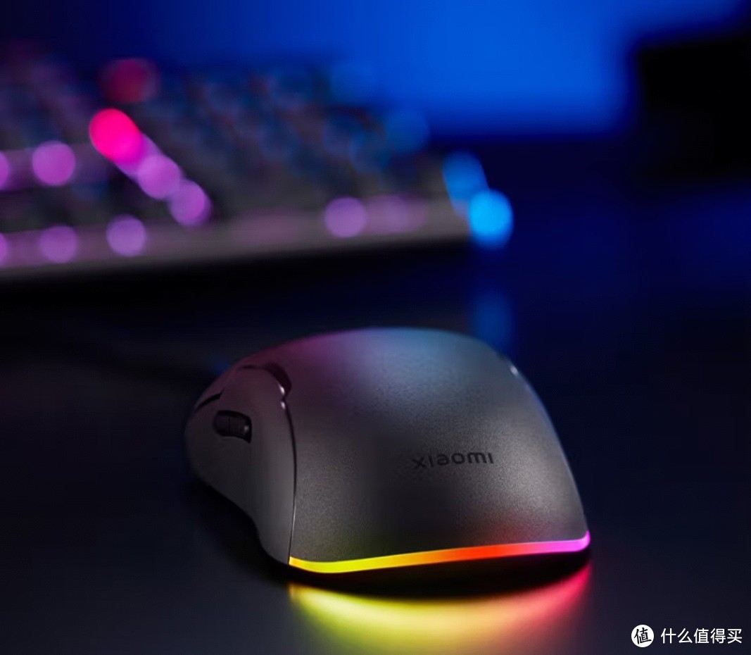 小米游戏鼠标Lite评测：RGB氛围灯炫酷体验！