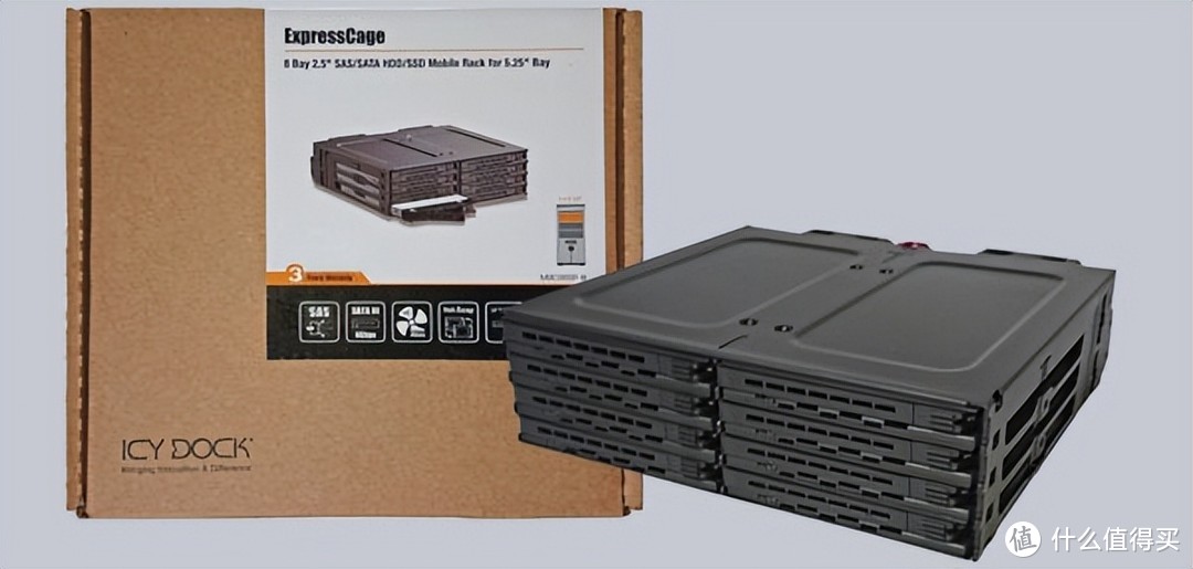 ICY DOCK Expresscage MB038SP-B硬盘抽取盒评测