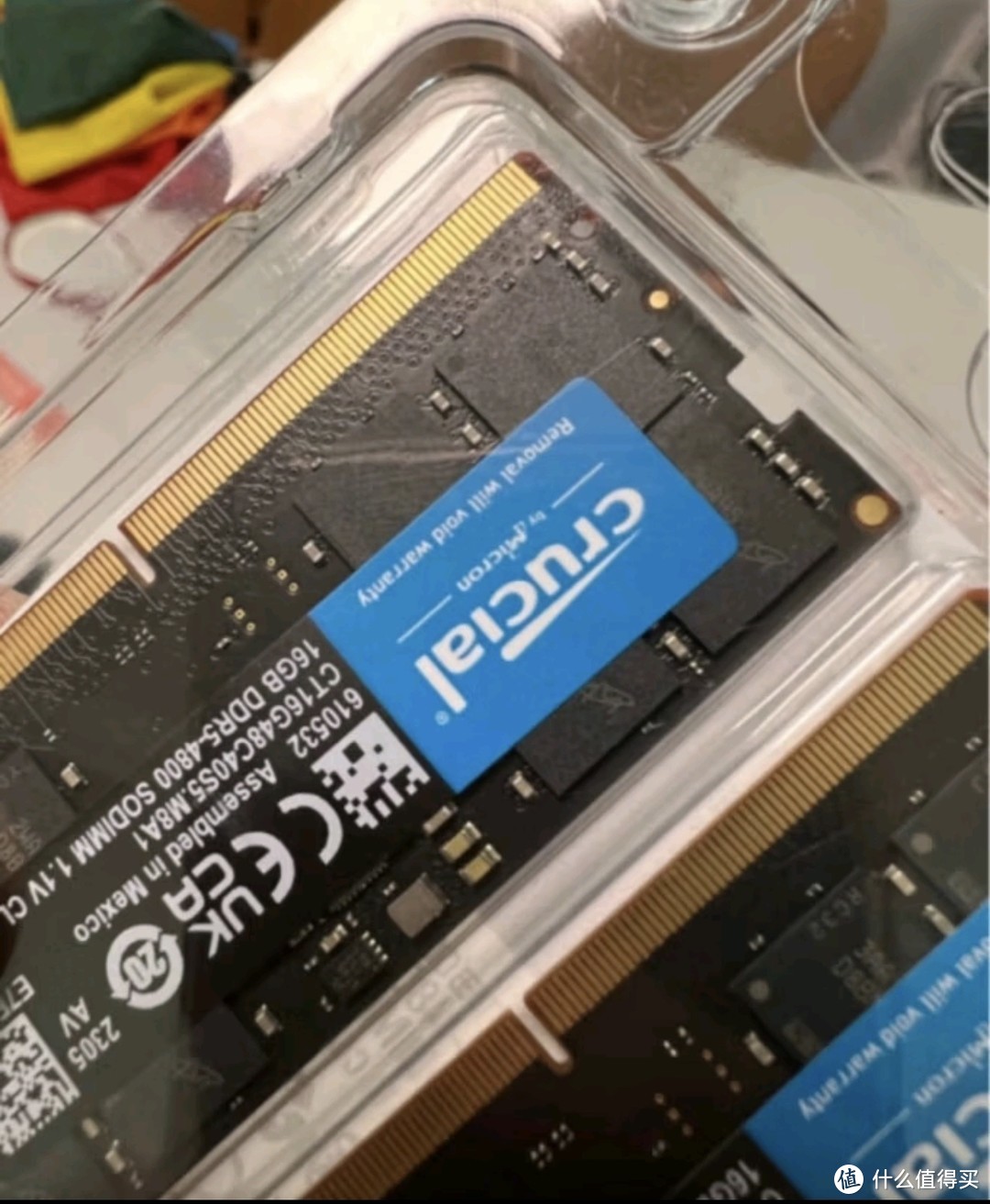 Crucial英睿达 16GB DDR5 5600频率 笔记本内存条 美光原厂颗粒 