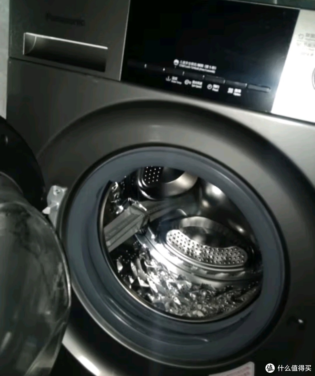 松下滚筒洗衣机全自动8公斤 BLDC电机 轻音变频 除菌洗泡沫净 节能洗筒自洁 XQG80-3GYEA除菌洗以旧换新
