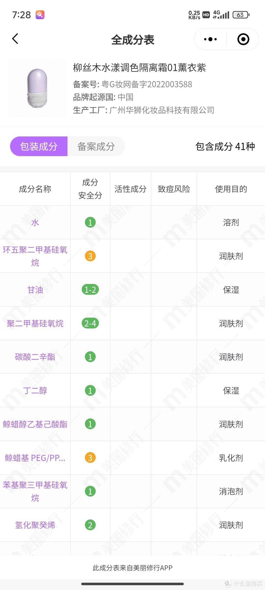 这款国产的柳丝木水漾隔离霜，你用过吗？