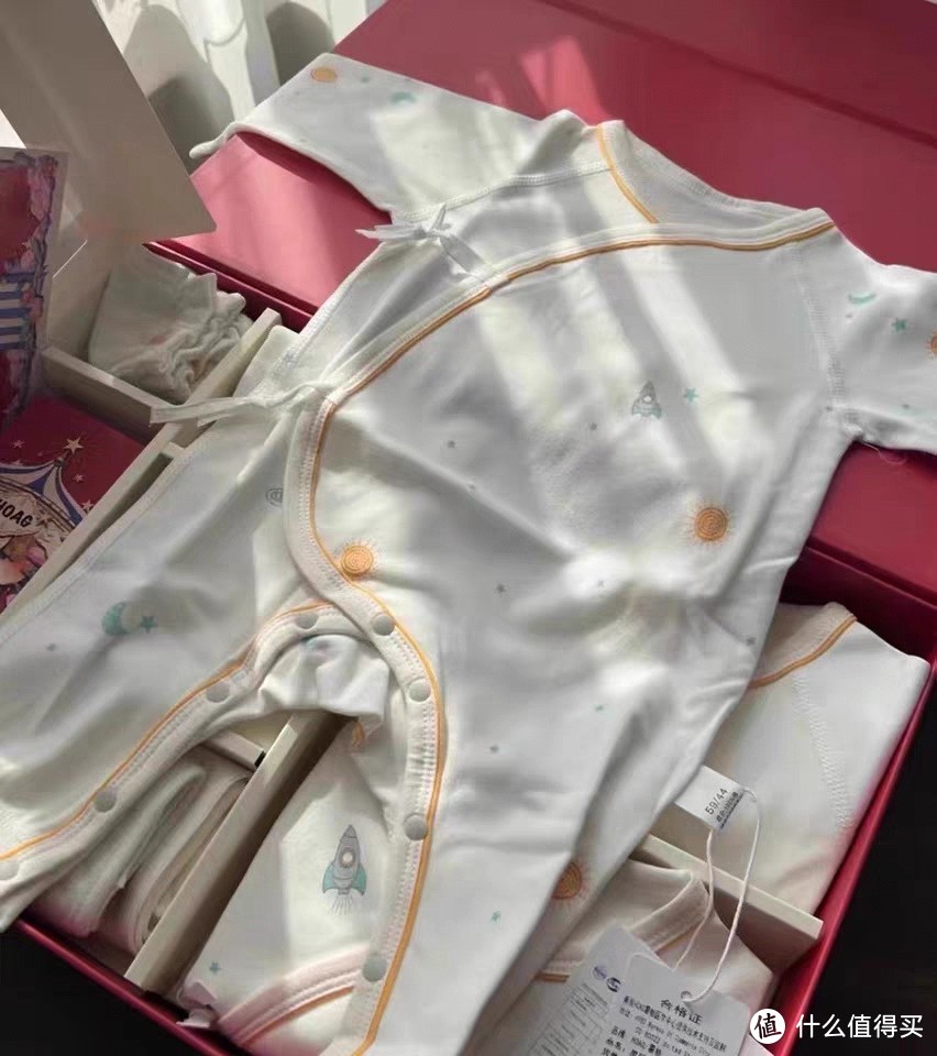 美国Hoag婴儿衣服礼盒秋冬新生的儿见面礼物初生满月宝宝用品大全