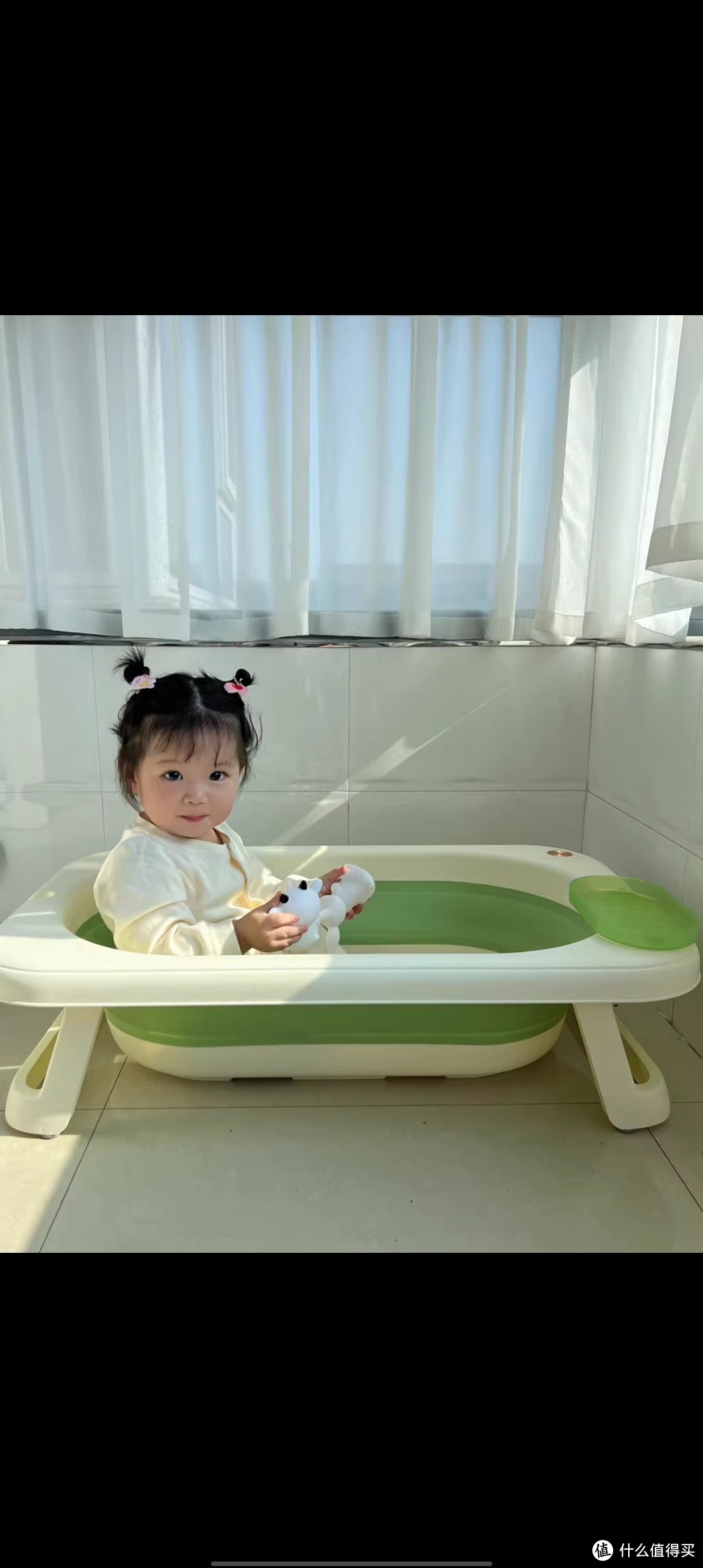 KUB可优比婴儿洗澡盆可折叠宝宝浴盆新生儿童大洗澡桶洗屁屁神器