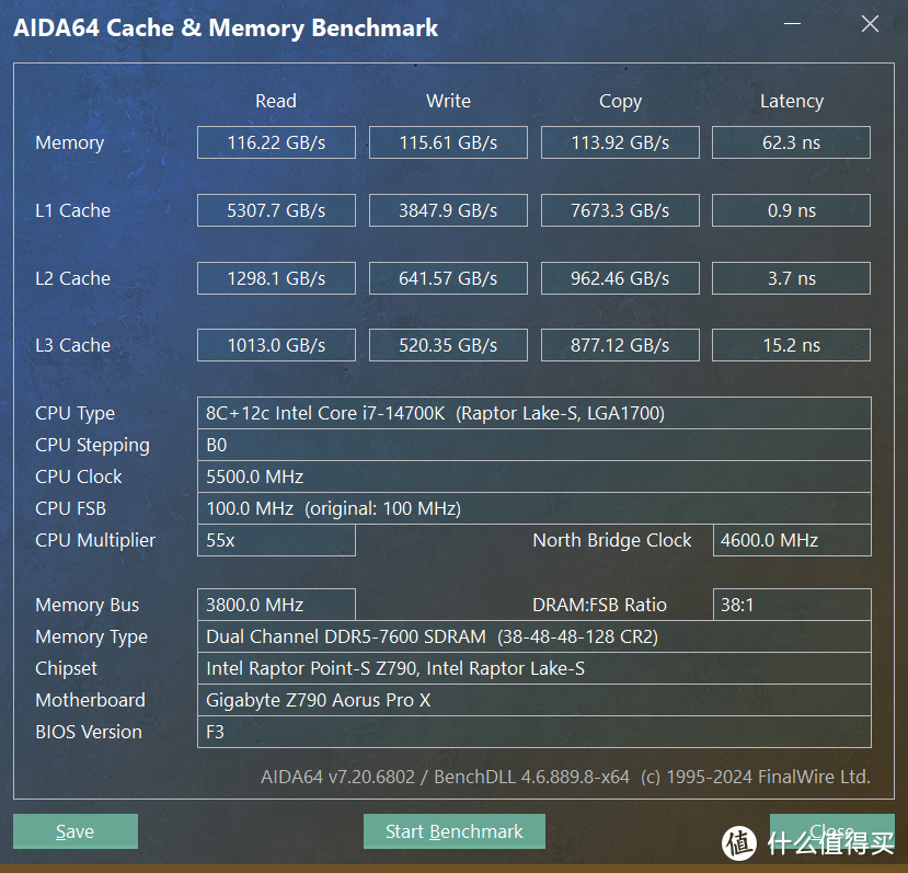 继承ROG基因的性能猛兽丨阿斯加特吹雪联名DDR5 7600内存评测